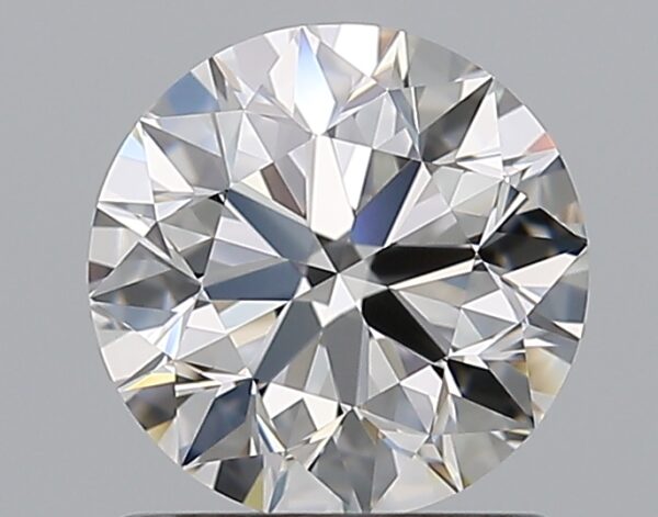 1.2 carat, F colour, IF clarity, Round shape, Natural Diamond.
