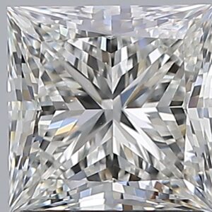 1.7 carat, H colour, VS2 clarity, Princess shape, Natural Diamond.