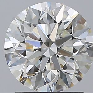 1.7 carat, H colour, VS2 clarity, Round shape, Natural Diamond.