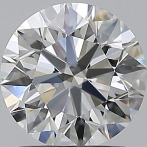 1.31 carat, F colour, VVS1 clarity, Round shape, Natural Diamond.