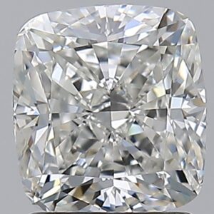 1.79 carat, H colour, VS1 clarity, Cushion shape, Natural Diamond.