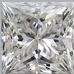 1.01 carat, G colour, VS1 clarity, Princess shape, Natural Diamond.