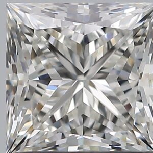 1.02 carat, H colour, VS1 clarity, Princess shape, Natural Diamond.