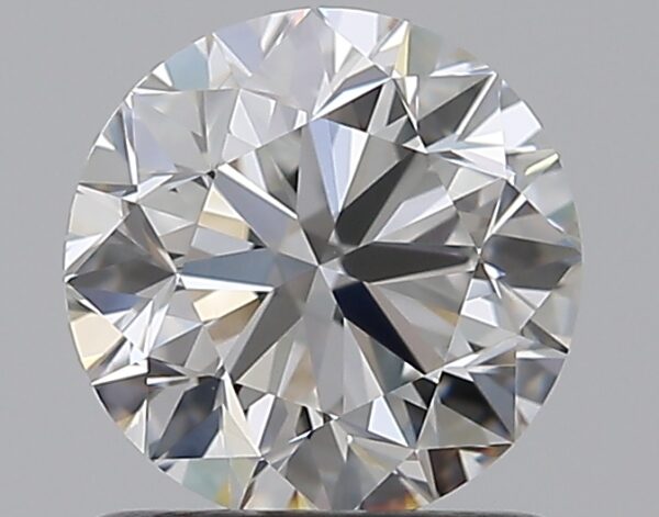 1 carat, F colour, VVS1 clarity, Round shape, Natural Diamond.