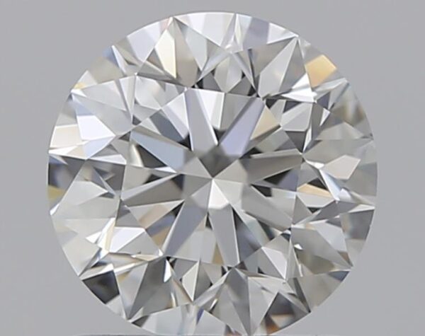 0.96 carat, H colour, VVS2 clarity, Round shape, Natural Diamond.
