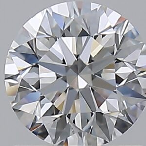 1 carat, D colour, VVS1 clarity, Round shape, Natural Diamond.