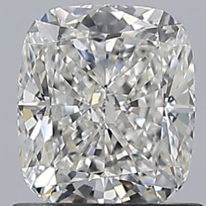 1.01 carat, G colour, VVS1 clarity, Cushion shape, Natural Diamond.