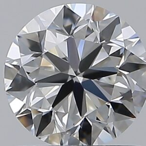 0.96 carat, F colour, VS1 clarity, Round shape, Natural Diamond.