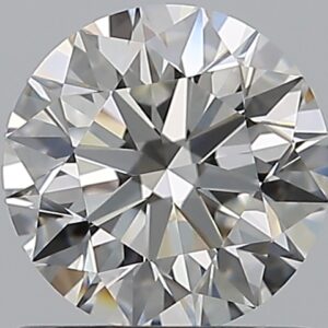 0.96 carat, H colour, VVS2 clarity, Round shape, Natural Diamond.
