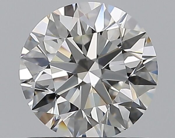 0.96 carat, H colour, VVS2 clarity, Round shape, Natural Diamond.