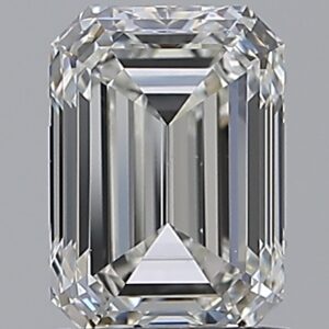 1.2 carat, G colour, VS2 clarity, Emerald shape, Natural Diamond.