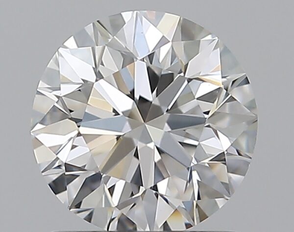 0.96 carat, E colour, VS2 clarity, Round shape, Natural Diamond.