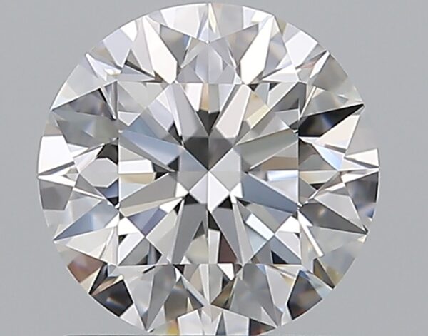 1.22 carat, E colour, IF clarity, Round shape, Natural Diamond.