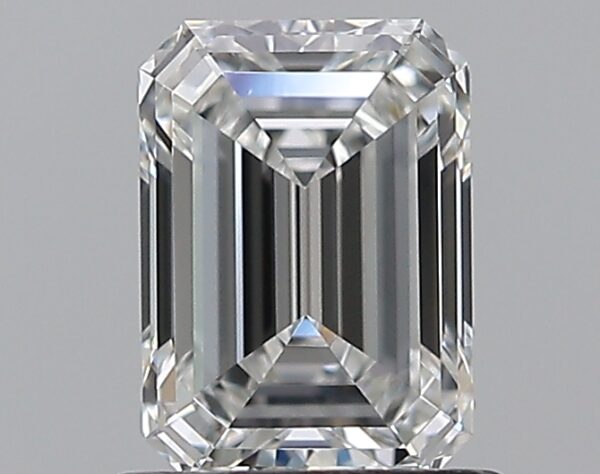 1.01 carat, E colour, VVS2 clarity, Emerald shape, Natural Diamond.