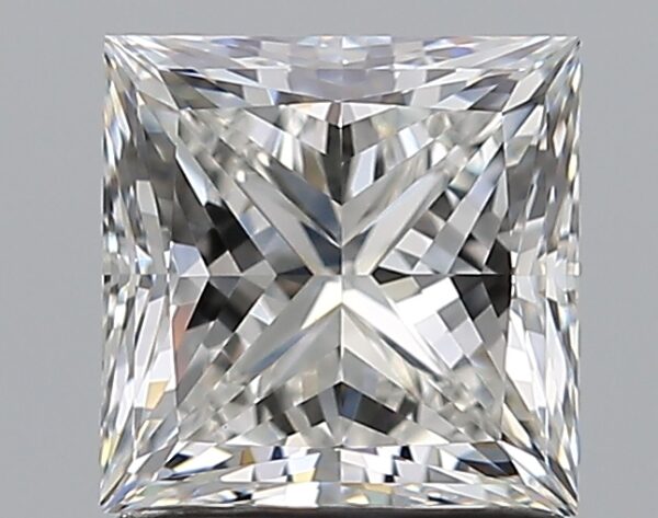 1.51 carat, G colour, VS1 clarity, Princess shape, Natural Diamond.