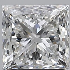 1.51 carat, E colour, VS2 clarity, Princess shape, Natural Diamond.
