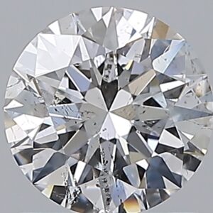 1.01 carat, D colour, SI2 clarity, Round shape, Natural Diamond.