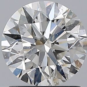 1.29 carat, G colour, SI2 clarity, Round shape, Natural Diamond.