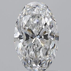 1.21 carat, D colour, VS2 clarity, Oval shape, Natural Diamond.