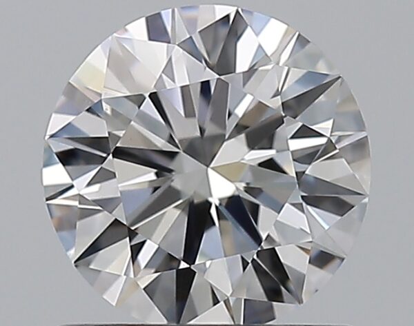 0.96 carat, D colour, VS2 clarity, Round shape, Natural Diamond.