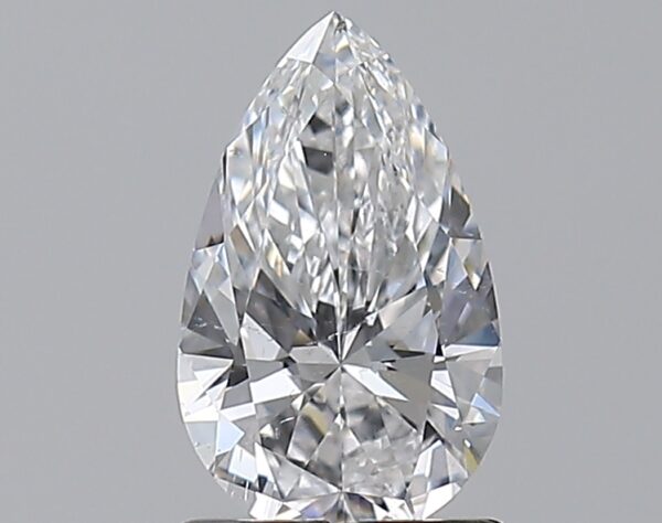 1 carat, D colour, SI2 clarity, Pear shape, Natural Diamond.