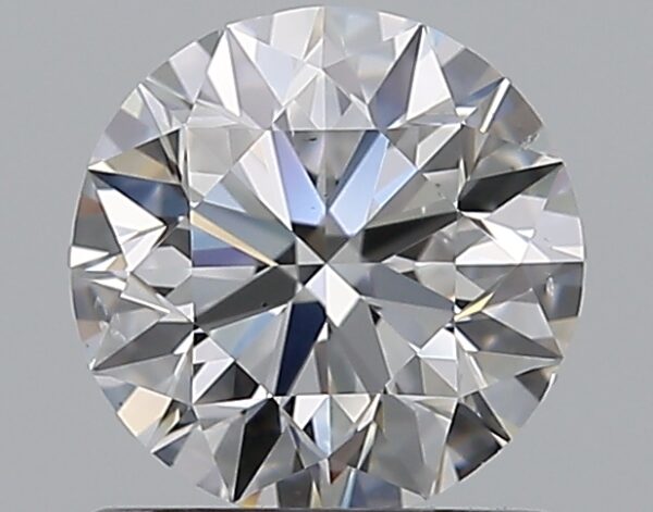 1 carat, D colour, SI1 clarity, Round shape, Natural Diamond.