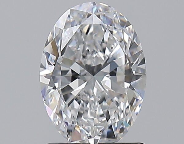 1.2 carat, D colour, VS2 clarity, Oval shape, Natural Diamond.