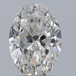 1.01 carat, F colour, SI1 clarity, Oval shape, Natural Diamond.