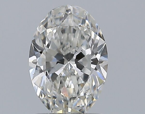 1.01 carat, F colour, SI1 clarity, Oval shape, Natural Diamond.