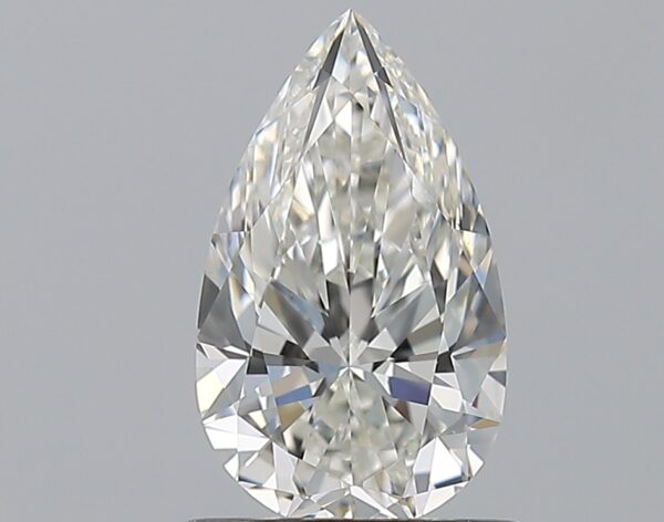 1 carat, H colour, VS1 clarity, Pear shape, Natural Diamond.