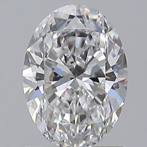 1 carat, D colour, SI1 clarity, Oval shape, Natural Diamond.