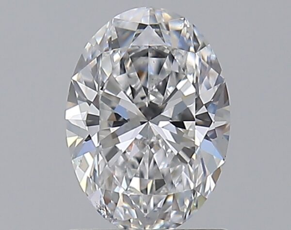 1 carat, D colour, SI1 clarity, Oval shape, Natural Diamond.
