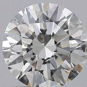 1.01 carat, G colour, SI2 clarity, Round shape, Natural Diamond.