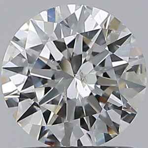 1.01 carat, G colour, SI2 clarity, Round shape, Natural Diamond.
