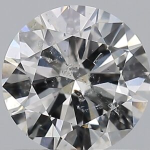0.96 carat, G colour, SI2 clarity, Round shape, Natural Diamond.