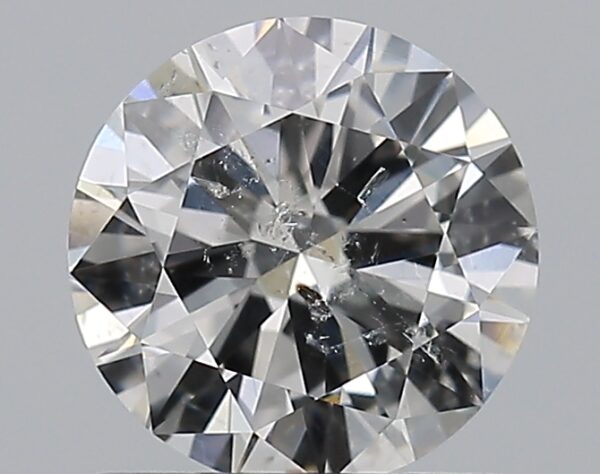 0.96 carat, G colour, SI2 clarity, Round shape, Natural Diamond.