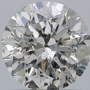 1 carat, F colour, SI2 clarity, Round shape, Natural Diamond.