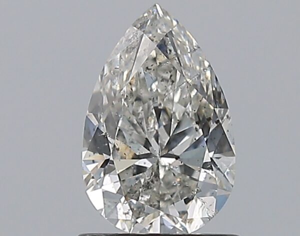 1.01 carat, G colour, SI2 clarity, Pear shape, Natural Diamond.