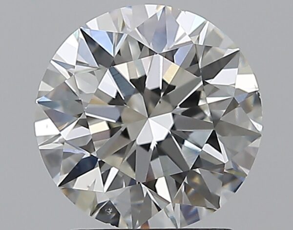 2 carat, H colour, VS2 clarity, Round shape, Natural Diamond.