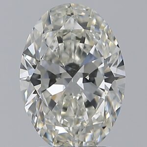 2.01 carat, H colour, SI1 clarity, Oval shape, Natural Diamond.