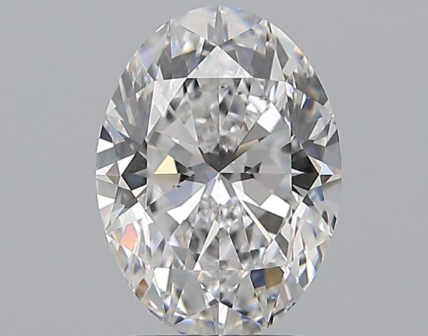 2.01 carat, E colour, SI1 clarity, Oval shape, Natural Diamond.