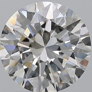 2 carat, H colour, VS2 clarity, Round shape, Natural Diamond.