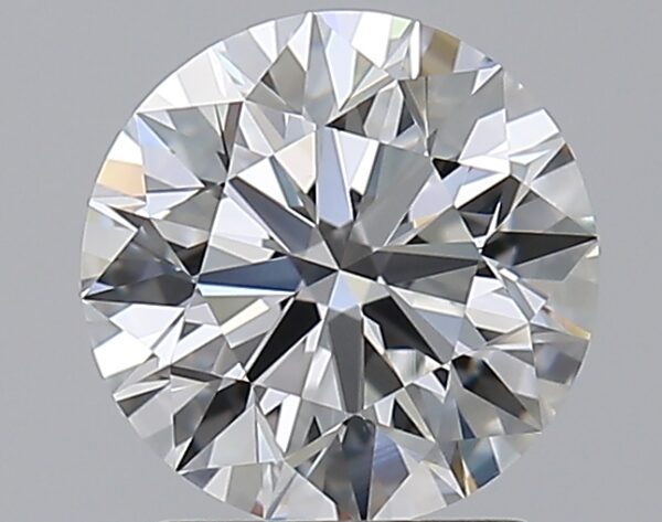 1.71 carat, G colour, SI1 clarity, Round shape, Natural Diamond.