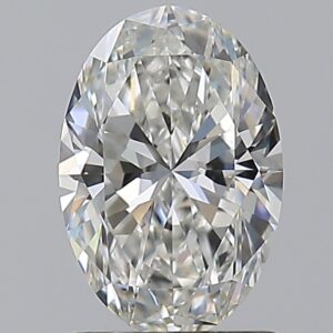 1.3 carat, H colour, VS2 clarity, Oval shape, Natural Diamond.