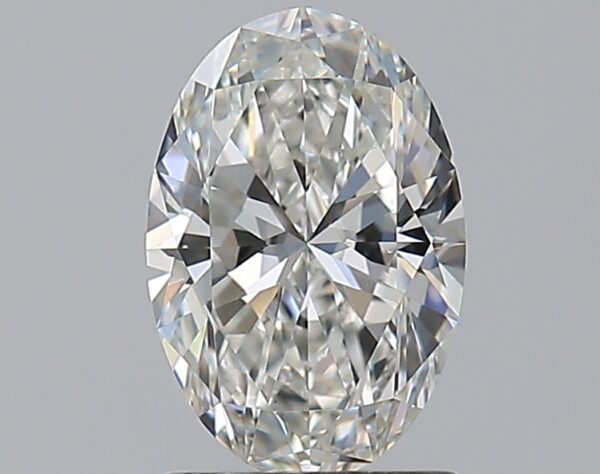 1.3 carat, H colour, VS2 clarity, Oval shape, Natural Diamond.