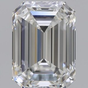 2.01 carat, F colour, VS1 clarity, Emerald shape, Natural Diamond.