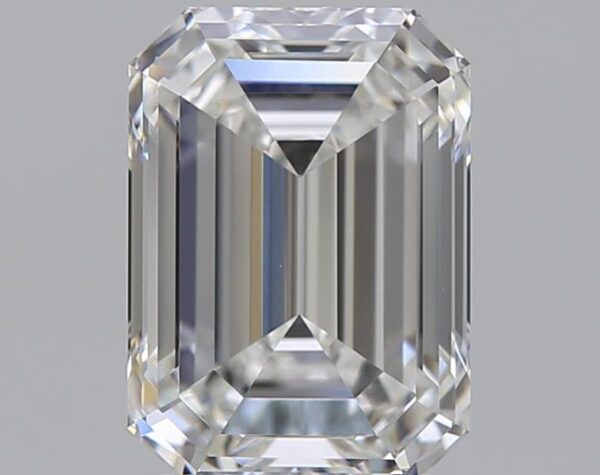 2.01 carat, F colour, VS1 clarity, Emerald shape, Natural Diamond.