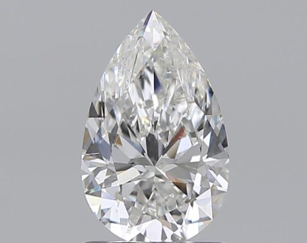 1.01 carat, G colour, SI2 clarity, Pear shape, Natural Diamond.