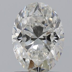 1.21 carat, G colour, SI1 clarity, Oval shape, Natural Diamond.