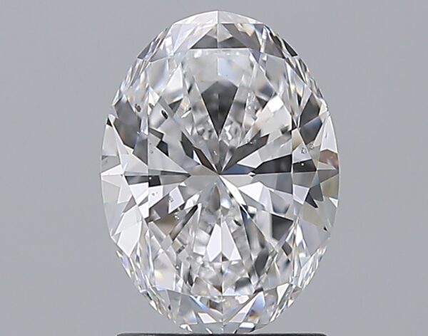 1.7 carat, D colour, SI1 clarity, Oval shape, Natural Diamond.